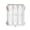 White, variant on Stackable Clothes Folding Boards,13 x 10 in T Shirt Organizer for Efficiently Folding,Lightweight,Long-lasting Plastic Shirt Folder Board,Space Saving and Easy to Clean