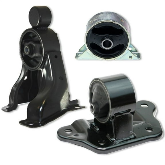 K1622 Fits 2003-2006 Mitsubishi Outlander 2.4L 2WD AUTO Front & Rear Motor & Trans Mount 3pc : A4640, A4608, A4641