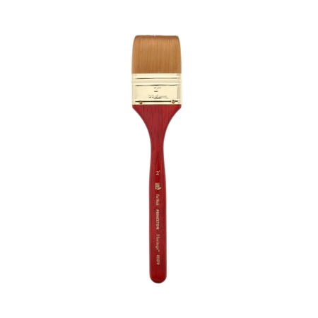 Princeton Brush Heritage Synthetic Sable Watercolor & Acrylic Brush Flat Wash 2 in