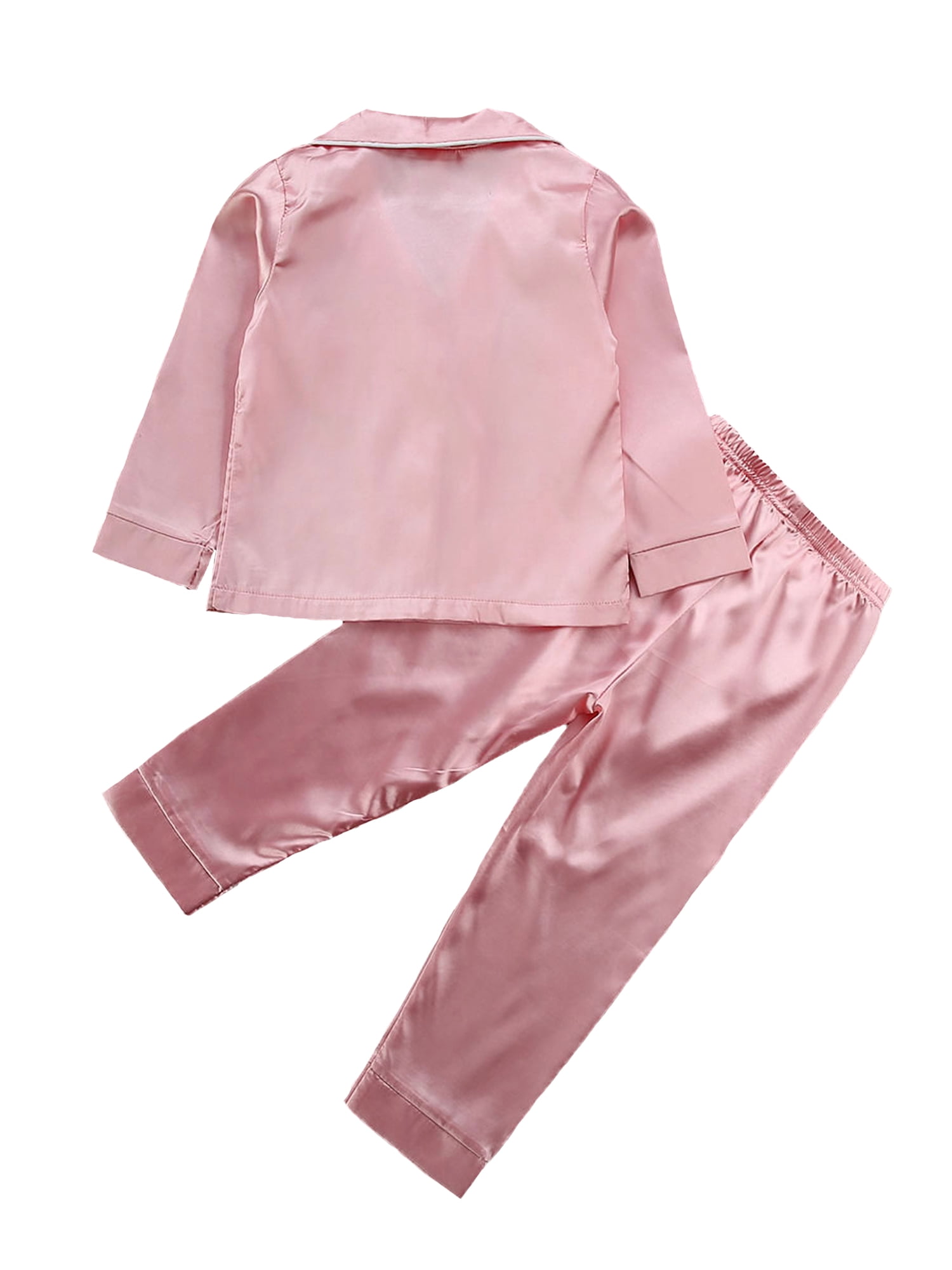 baby girl silk pajamas
