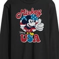 thumbnail image 3 of Disney - Mickey USA - Men's Long Sleeve T-Shirt, 3 of 5
