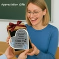 thumbnail image 4 of Thank You Gifts for Women, Men, Nurse Gifts - Acrylic Heart Thank You Gift Appreciation Gifts for Teacher Coworkers Principal Volunteer Nurse Doctor Preceptor Supervisor 3.9x3.9 Inch, 4 of 6