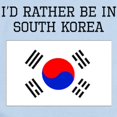 thumbnail image 2 of CafePress - Id Rather Be In South Korea Body Suit - Baby Light Bodysuit, Size Newborn - 24 Months, 2 of 4