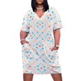 thumbnail image 1 of Vestido de noche elegante con bolsillos sueltos y triple palabra para mujer, 2025, tallas grandes, vestidos de fiesta, 1 of 7