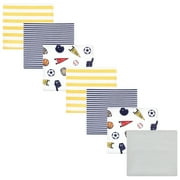 Luvable Friends Hudson Baby Flannel Receiving Blankets 7pk, Sports