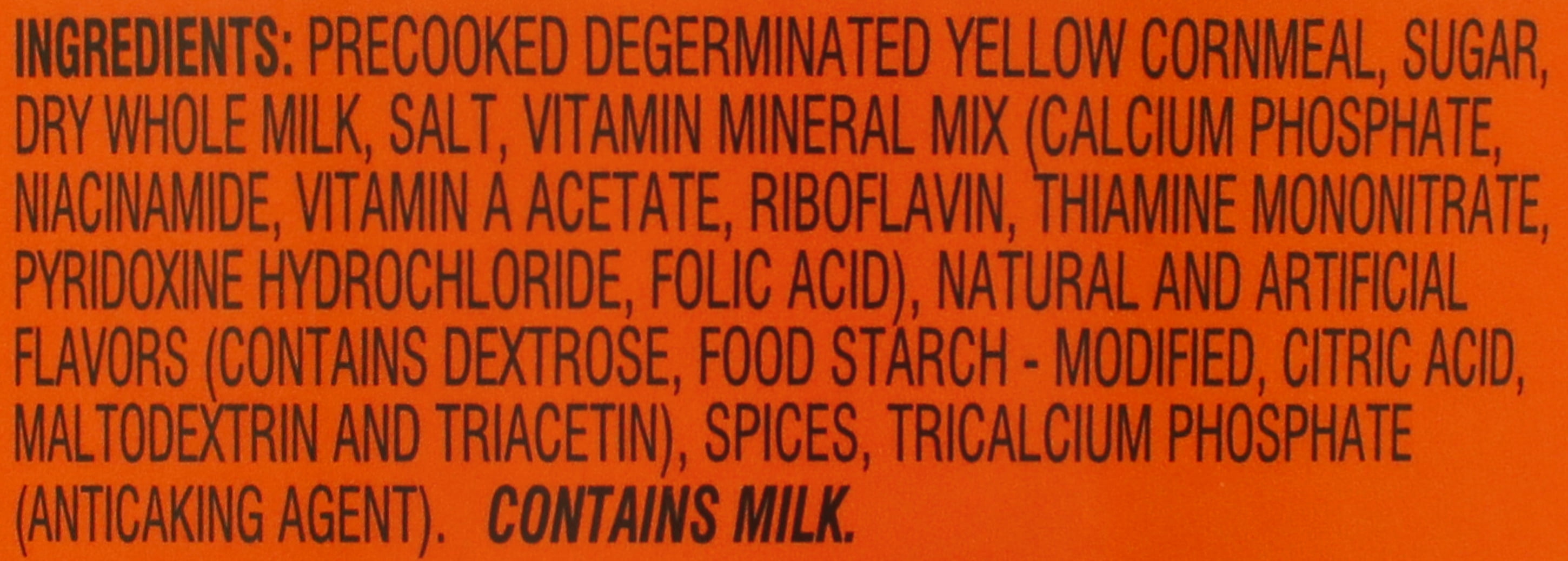 (6 pack) Grace Cornmeal Porridge, 2.12 oz