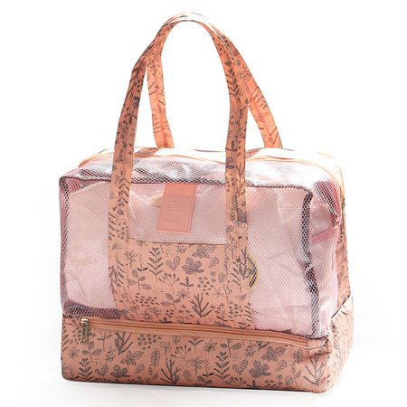 Large Capacity Women Sports Fitness Bags Handbag Shoulder Pouch Towels Swimming Bag Swimsuit Storage Bag Beach Bags Toiletry Organizer #2