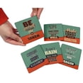 thumbnail image 6 of Inkdotpot Set of 6 Drink Coasters DecorativeNon,SlipCork Base4-inch Square PrintedCoastersEasy Clean- Motivational Quotes, 6 of 8