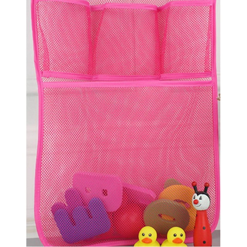 PWFE Baby Toy Mesh Bag Bath Bathtub Doll Hanging Organizer ...