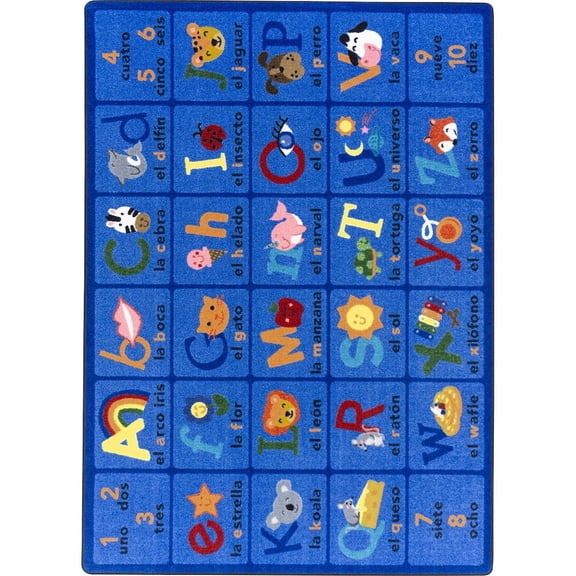 La Fonica 10'9" x 13'2" area rug in color Multi