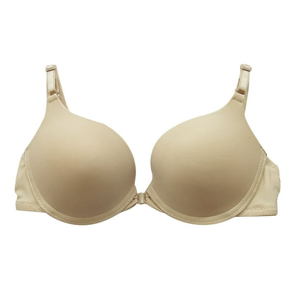 Womens Bras,Front Buckle Smooth Cross Beauty Back Bra(70-80B)