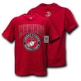 thumbnail image 5 of S25-MAR-CAR-01 Classic Military T-Shirt, Marines, Cardinal, Small, 5 of 5