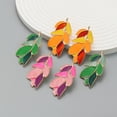thumbnail image 3 of Pendientes de hoja de regalo, pendientes de planta de hoja para niñas adolescentes, joyería de mujer, accesorios de playa de moda, 3 of 5