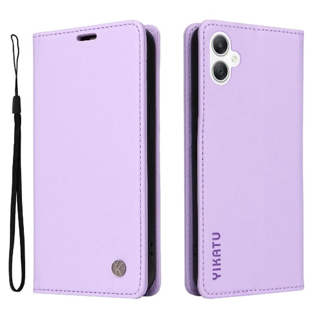 Funda para Samsung Galaxy A06 Estuche de Cuero PU Tipo Cartera con Ranuras para Tarjetas y Cierre Magnético