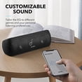 thumbnail image 4 of Soundcore Anker Motion+ Altavoz Bluetooth con audio de alta resolución de 30 W, graves y agudos extendidos, altavoz portátil inalámbrico HiFi con aplicación, ecualizador personalizable, tiempo de repr, 4 of 5