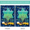 thumbnail image 3 of Happy Hanukkah House Flag Double Sided Holiday Menorah 28 x 40 Inch, 3 of 6