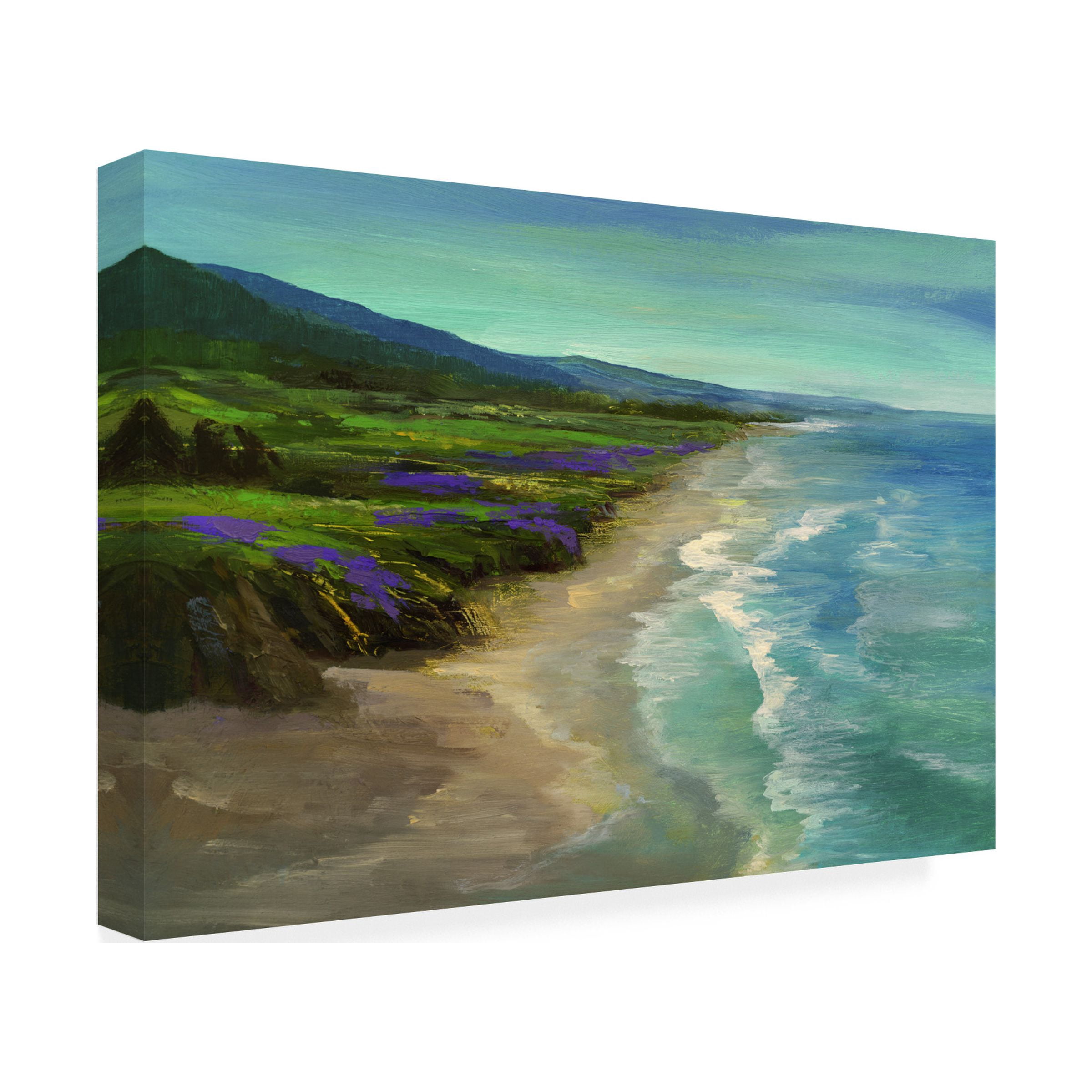 Sheila Finch 'Montara Beach' Canvas Art