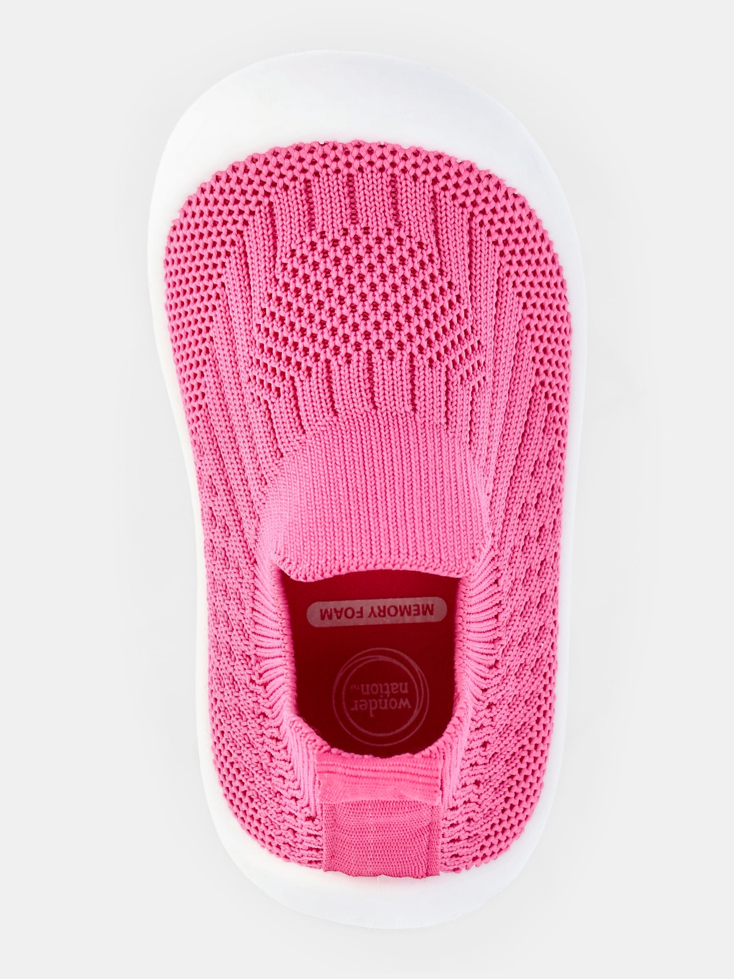 Wonder Nation Baby Girls Knit Sneakers