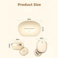thumbnail image 2 of Audifonos Bluetooth Manos Libres Xy11 Fralugio Audio 5.3 Tws Blanco Fralugio Sport, 2 of 7