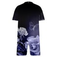 Abomasnow Rompers for Women 2024 Summer Plus Size Short Sleeve Hot