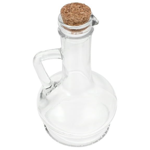 WHAMVOX Glass Bottle for Oil Transparent for Kitchen Use 1Set