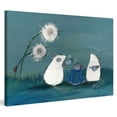 thumbnail image 2 of "Andrea Mouse Tea Party" Painting Print on Wrapped Canvas, 2 of 7