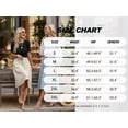 thumbnail image 4 of JWD Women's Skirts Flowy Maxi Skirt Summer Long Midi Length Casual Skirt Elegant Cool Dress with Pockets Ivory white XL, 4 of 10