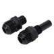 thumbnail image 4 of 1 Pair 8ANx1/4NPS Aluminium Alloy Transmission Oil Cooler Adapter Fitting Replacement for GM Turbo 350 400 4L60E 200RLong, 4 of 5