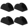thumbnail image 1 of FUTUREORYY 4pcs Barn Door Hardware Black PP Door Track Holding for Homeowners, 1 of 4