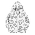 thumbnail image 4 of Abcomgle Leopard Print Zip Up Hoodies for Girls Kids Cute Jacket for Girls Fleece Full-Zip Hoodies for Teen Girls Loose Fall Hooded Jacket Sweatshirt Girl with Pockets, 4 of 7