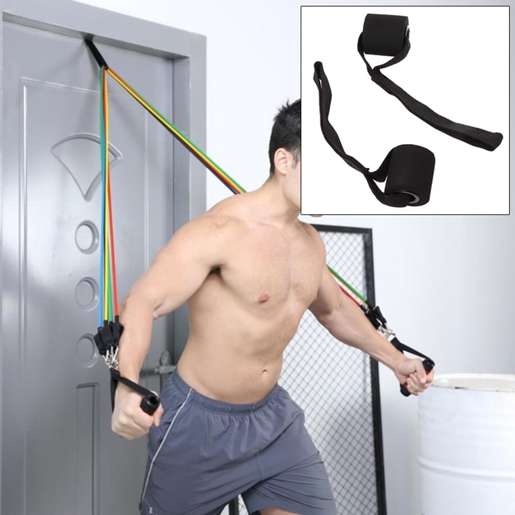 BESTSKY 2026 New Home Fitness Elastic Exercise Training Strap Resistance Band Over Door Anchor for Home,Gym,Workout,Training