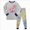 A86-Grey, variant on Baby Toddler Kids Viscose from Bamboo Pajamas Set 6-12 Months 12-24 Months 2t 3t 4t 5t 6t 7t 8t 9t Children(Grey,5-6 Years)
