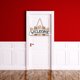 thumbnail image 3 of Retro Decorativo Puerta Signo Colgante Madera Bienvenido a Casa Puerta Signo Cafetería Casa de Té Decoración de Pared, 3 of 7