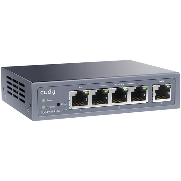 Ruteador Gigabit Cudy Blanco Multi-WAN VPN con 4 Puertos Ethernet y IEEE 802.1Q 802.3