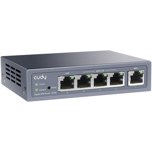 Ruteador Gigabit Cudy Blanco Multi-WAN VPN con 4 Puertos Ethernet y IEEE 802.1Q 802.3