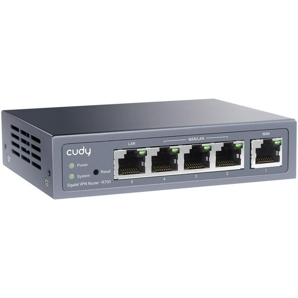 Ruteador Gigabit Cudy Blanco Multi-WAN VPN con 4 Puertos Ethernet y IEEE 802.1Q 802.3