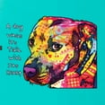thumbnail image 5 of Wild Bobby Dean Russo A Dog Wags Its Tail With Its Heart Gratitude Pitbull Dog Lover Women Slim Fit Junior Tee, Tahiti Blue, X-Large, 5 of 5