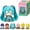 Hatsune Miku petadoll - 1 Blind Box (Random), variant on Hamee RE-MENT Hatsune Miku Blind Box Figure for Birthday Gift, Party Favor, Collectible Toy (HATSUNE MIKU petadoll) – 6 Pc. (Full Set)