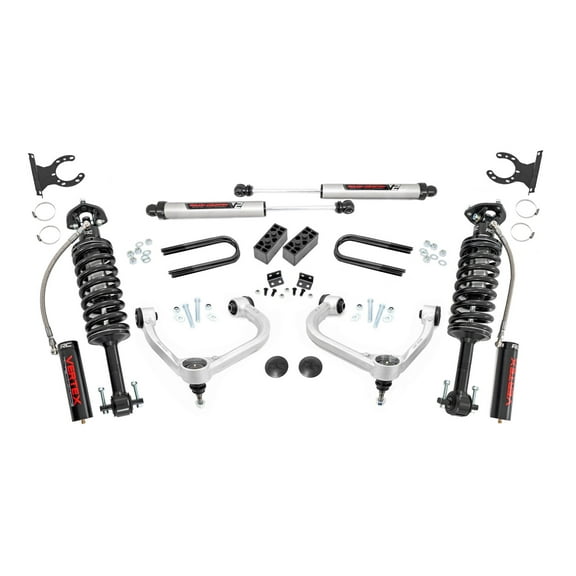 Rough Country 3" Vertex/V2 Bolt-On Lift Kit for 2021-2025 Ford F-150 4WD - 41457