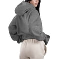 thumbnail image 2 of Womens Essentials Heavyweight Pullover Hoodie Loose Fit, 2 of 6