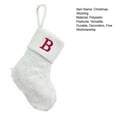 thumbnail image 6 of Christmas Stocking Fine Workmanship Letter Print Durable Polyester Christmas Sock for Home Festival Decoration-9inch,T, 6 of 6