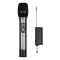 thumbnail image 1 of Muslady UHF Wireless Microphone System with Handheld Cardioid Microphone and Receiver 16 Channels for Video, 1 of 8
