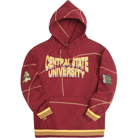 AACA Central State University Sweatwear Men's Heavyweight Hoodie - Premium Fleece, Conehead Hood