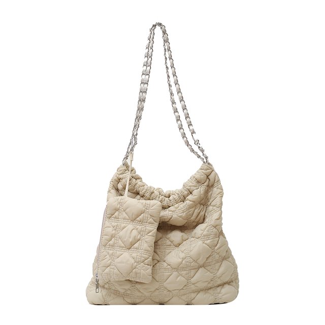 Bolso Tipo Cubo Compras Mano Acolchado Y Ligero para Mujer