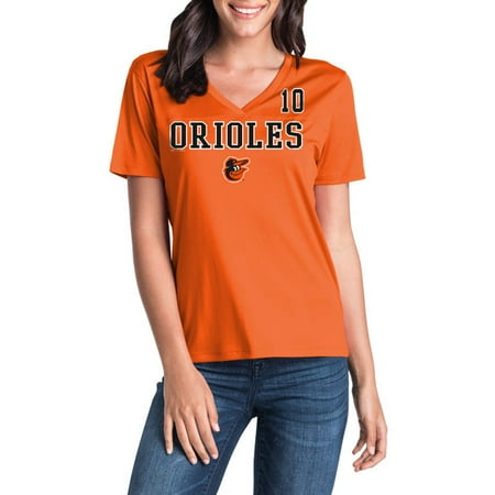 MLB Baltimore Orioles Women's Adam Jones Short Sleeve Player Tee