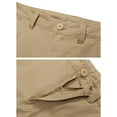thumbnail image 6 of TRGPSG Men's Cargo Shorts with 6 Pockets Causal Camo Cotton Work Shorts(No Belt),Khaki 33, 6 of 9