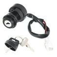 thumbnail image 2 of munirater Ignition Key Switch for Yamaha Raptor 660 YFM660 2001 2002 2003 2004 2005 Atv, 2 of 5