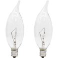 thumbnail image 2 of Kingman Decorative Bent Tip 40W 120V Soft White Incandescent Light Bulb (2 Bulbs), 2 of 3