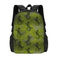thumbnail image 1 of DouZhe Lightweight Backpack, Travel Outdoor Hiking Bag School Bookbag Casual Daypack Lizard Gecko Animal Prints Backpacks for Women Men, 1 of 7