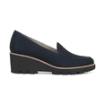 thumbnail image 2 of Vionic Women's Navy Suede Ava Wedge Loafer 6.5M, 2 of 5